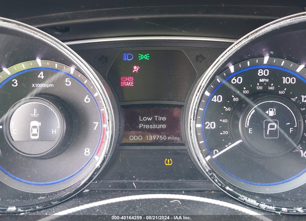 2014 HYUNDAI SONATA GLS VIN: 5NPEB4AC5EH944970