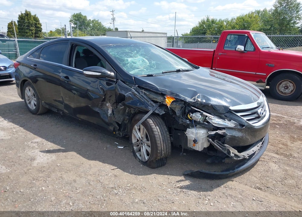 2014 HYUNDAI SONATA GLS VIN: 5NPEB4AC5EH944970