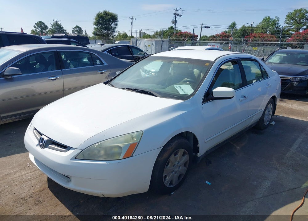 2003 HONDA ACCORD 2.4 LX VIN: 1HGCM563X3A093173