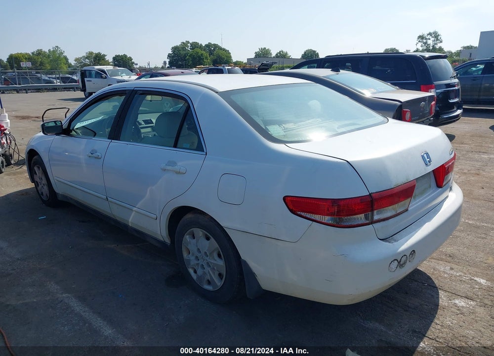2003 HONDA ACCORD 2.4 LX VIN: 1HGCM563X3A093173