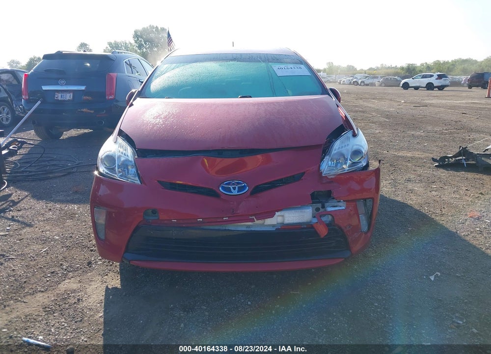 2012 TOYOTA PRIUS TWO VIN: JTDKN3DU8C1483096