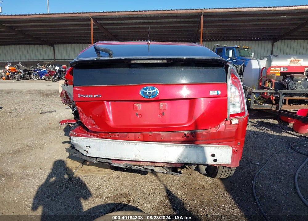 2012 TOYOTA PRIUS TWO VIN: JTDKN3DU8C1483096