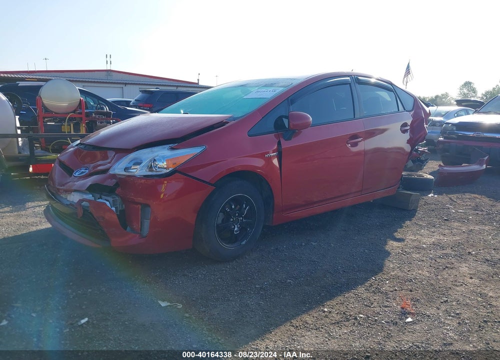 2012 TOYOTA PRIUS TWO VIN: JTDKN3DU8C1483096