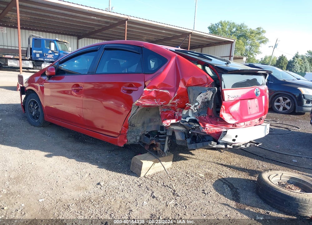 2012 TOYOTA PRIUS TWO VIN: JTDKN3DU8C1483096