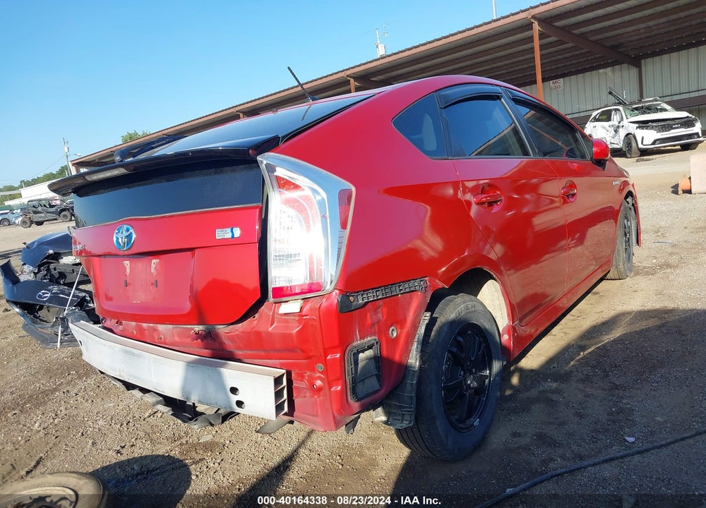 2012 TOYOTA PRIUS TWO VIN: JTDKN3DU8C1483096