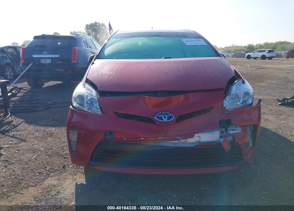2012 TOYOTA PRIUS TWO VIN: JTDKN3DU8C1483096