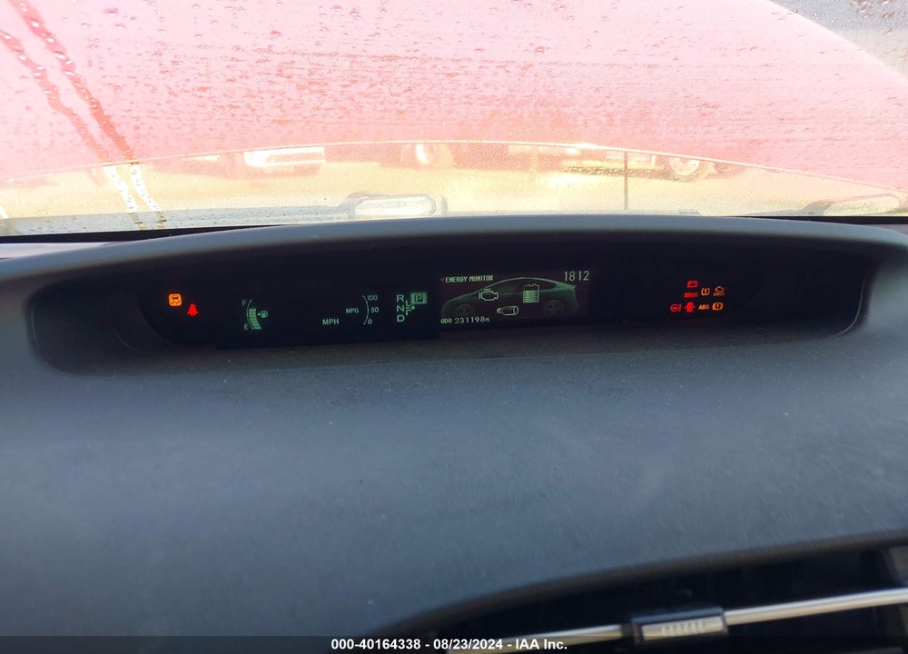 2012 TOYOTA PRIUS TWO VIN: JTDKN3DU8C1483096