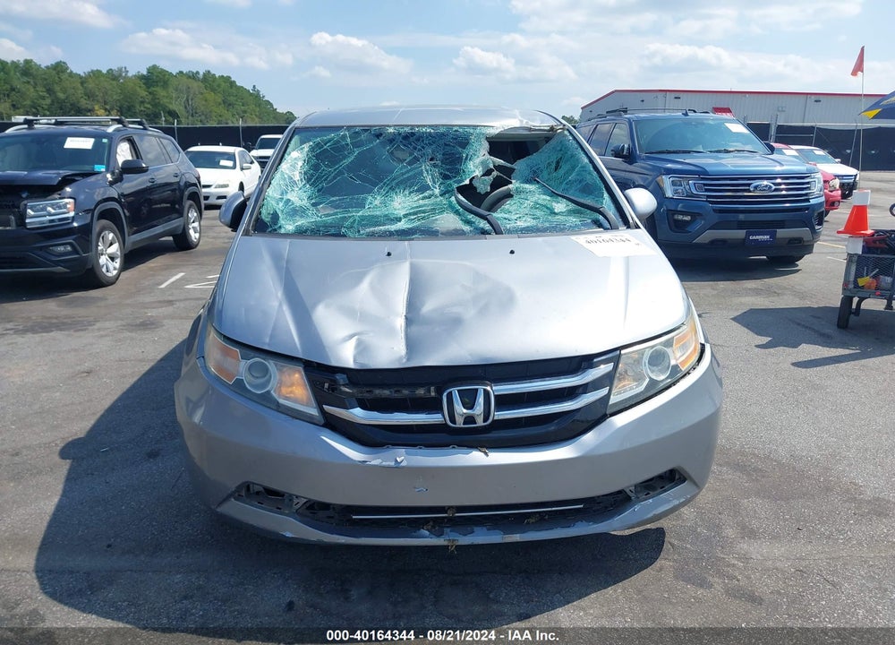 2016 HONDA ODYSSEY SE VIN: 5FNRL5H36GB144450