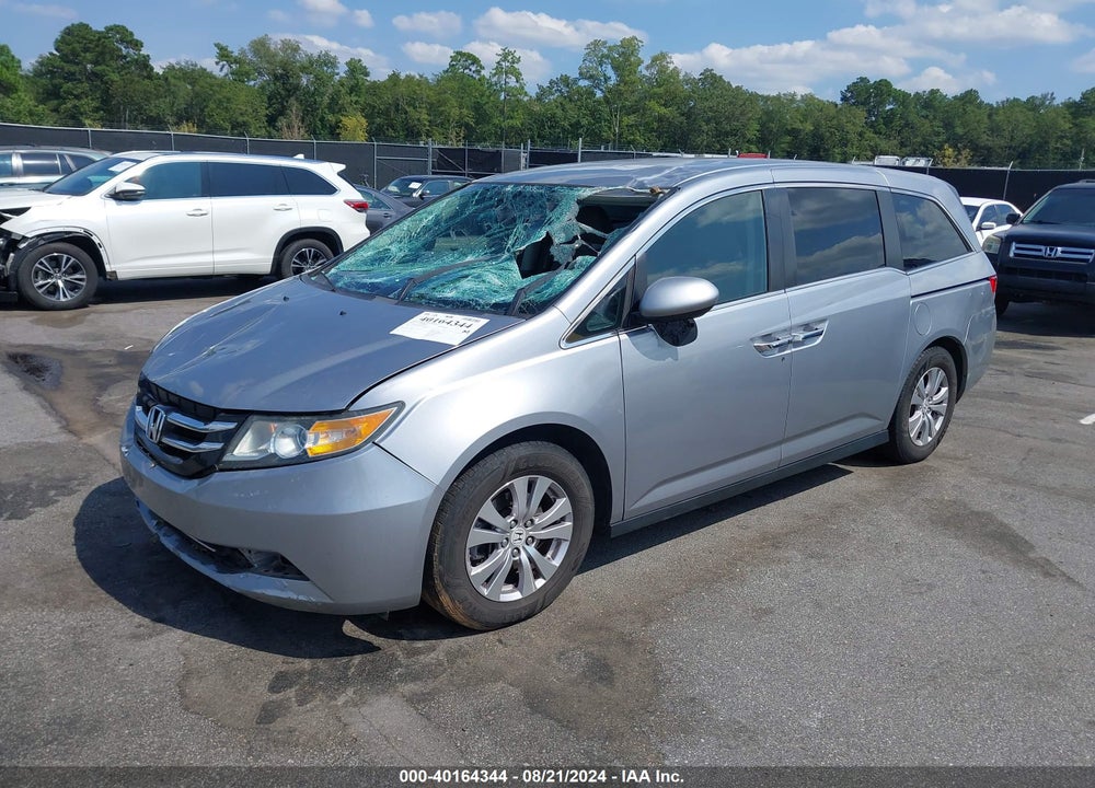 2016 HONDA ODYSSEY SE VIN: 5FNRL5H36GB144450
