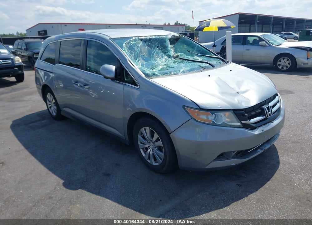 2016 HONDA ODYSSEY SE VIN: 5FNRL5H36GB144450