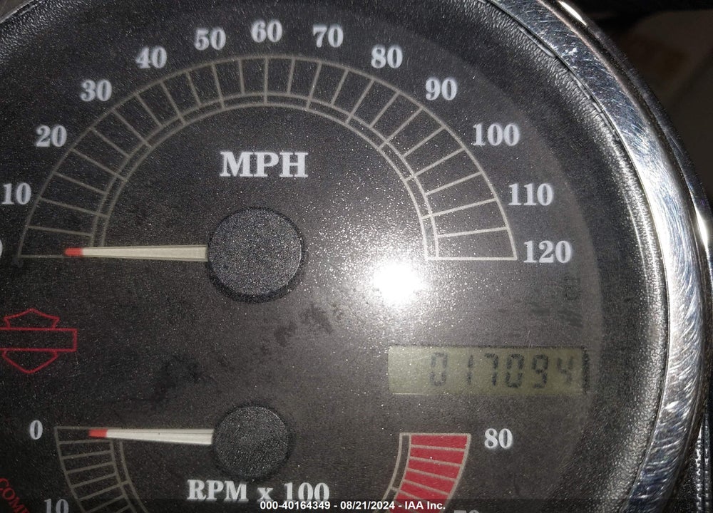 2007 HARLEY-DAVIDSON FXST CUSTOM VIN: 1HD1JL5167Y033809