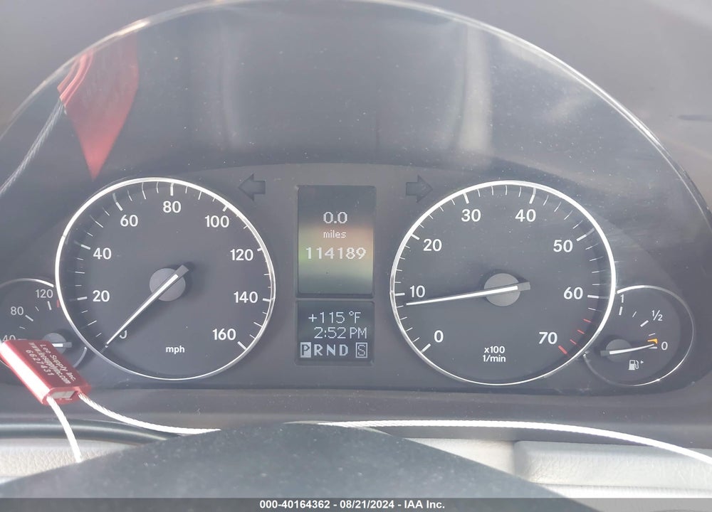 2007 MERCEDES-BENZ C 230 SPORT VIN: WDBRF52HX7E026087