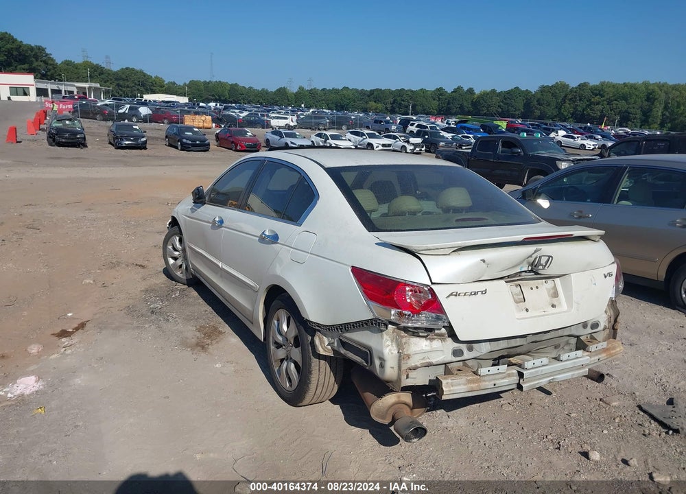 2008 HONDA ACCORD 3.5 EX VIN: 1HGCP36708A025809