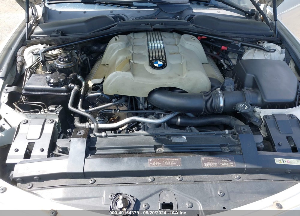 2005 BMW 645CI VIN: WBAEK73405B323254