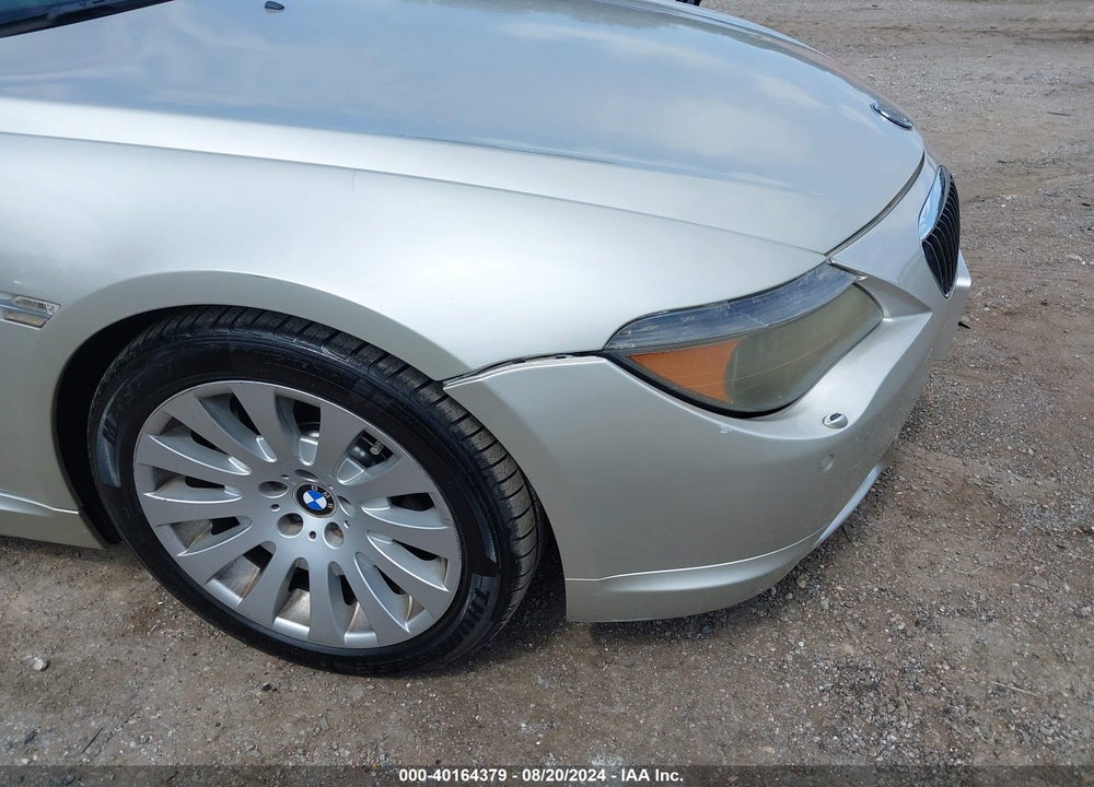 2005 BMW 645CI VIN: WBAEK73405B323254
