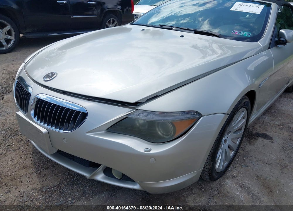 2005 BMW 645CI VIN: WBAEK73405B323254