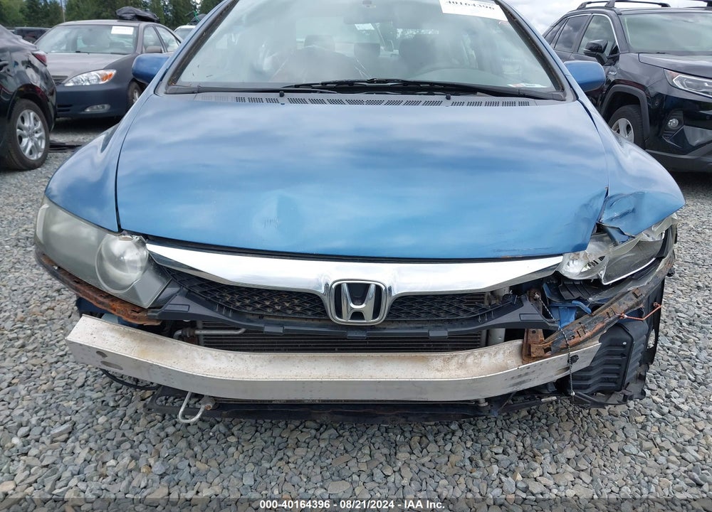 2009 HONDA CIVIC LX VIN: 2HGFA15599H500122