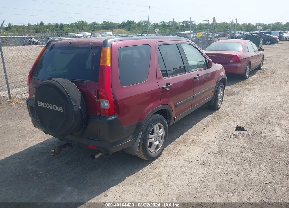 2004 HONDA CR-V EX VIN: JHLRD78894C011276