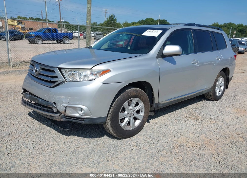 2013 TOYOTA HIGHLANDER VIN: 5TDBK3EH7DS266363