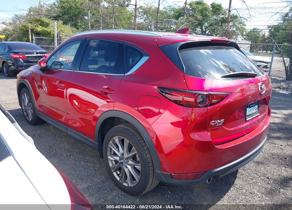 2021 MAZDA CX-5 GRAND TOURING VIN: JM3KFBDM4M0456354
