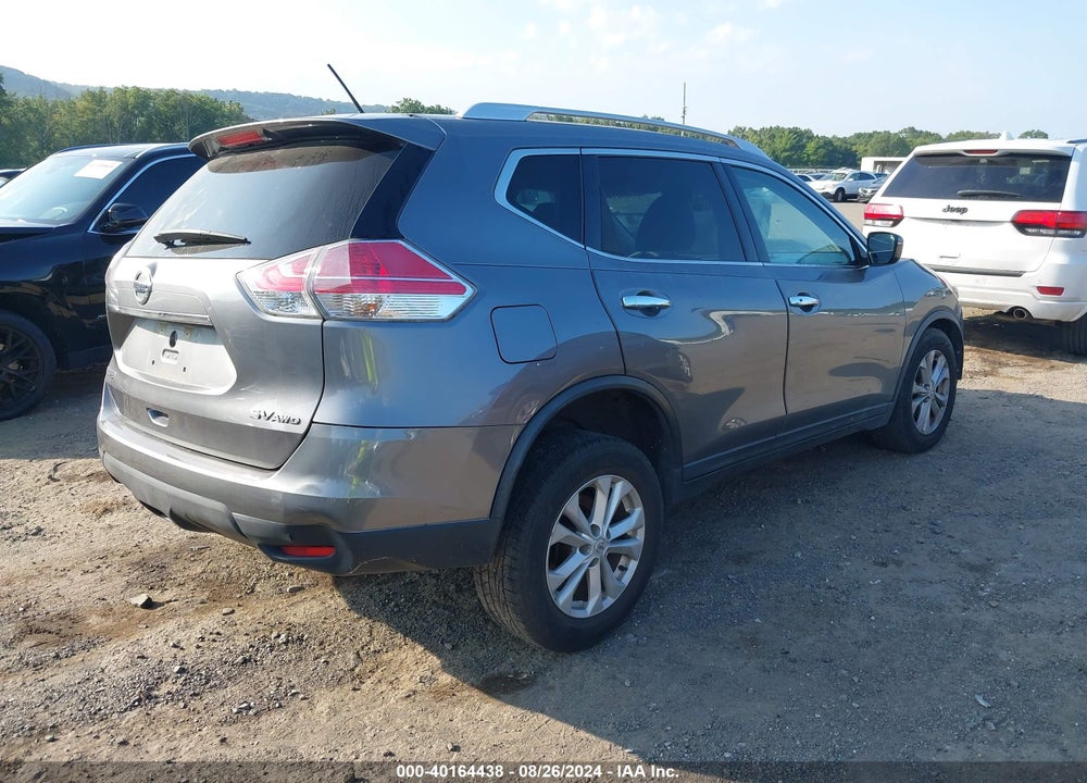 2016 NISSAN ROGUE SV VIN: KNMAT2MV1GP667027