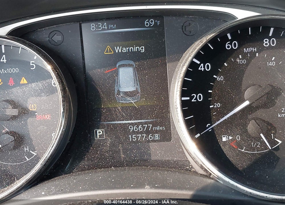 2016 NISSAN ROGUE SV VIN: KNMAT2MV1GP667027