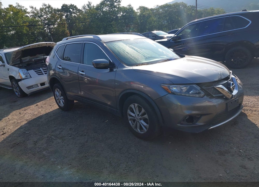 2016 NISSAN ROGUE SV VIN: KNMAT2MV1GP667027