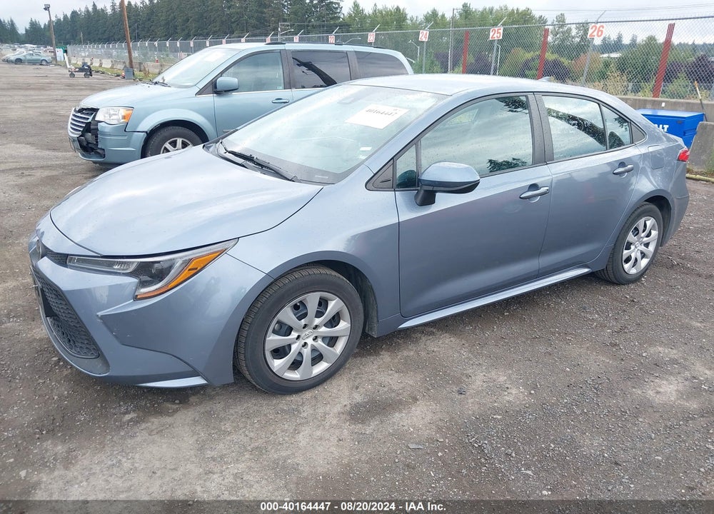 2021 TOYOTA COROLLA LE VIN: 5YFEPMAE2MP234798