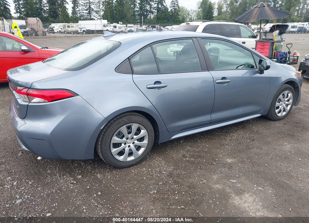 2021 TOYOTA COROLLA LE VIN: 5YFEPMAE2MP234798