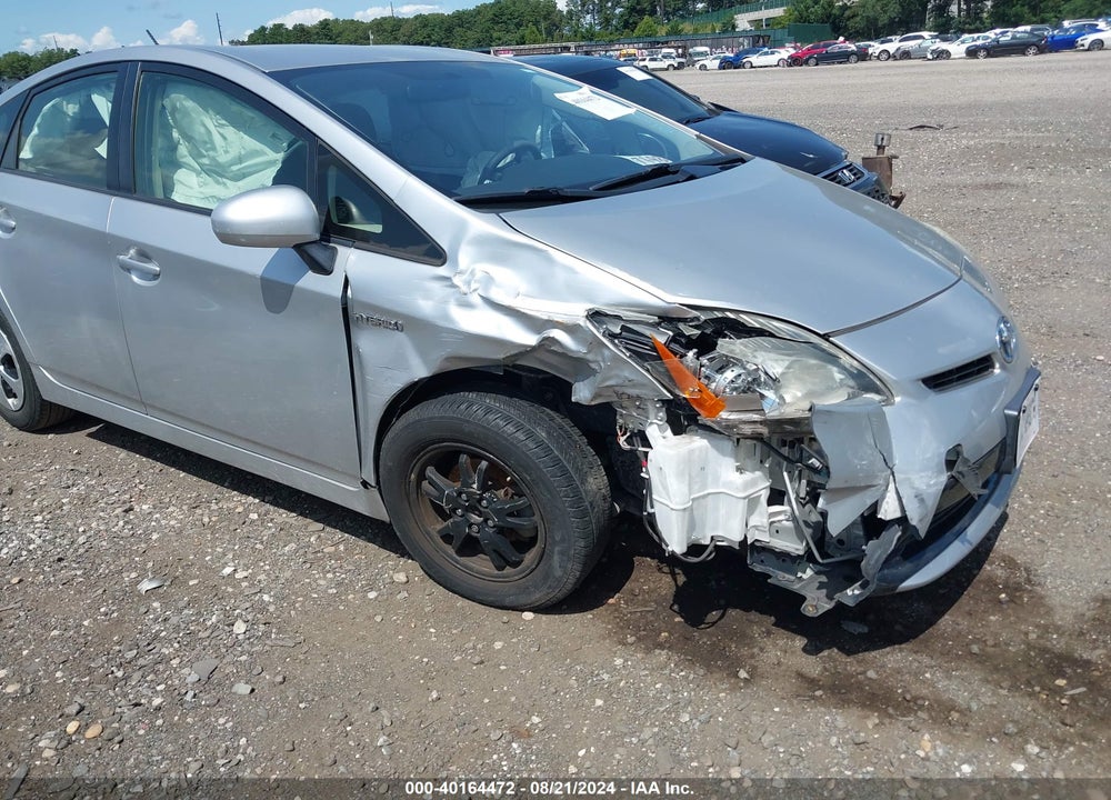2013 TOYOTA PRIUS THREE VIN: JTDKN3DUXD1707342