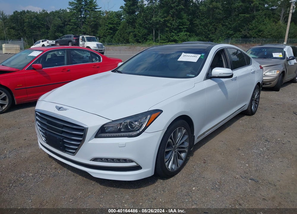 2016 HYUNDAI GENESIS 3.8 VIN: KMHGN4JE2GU138882