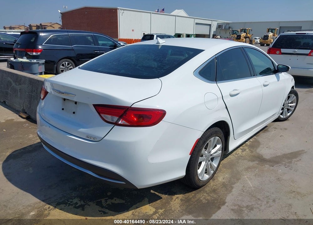 2016 CHRYSLER 200 LIMITED PLATINUM VIN: 1C3CCCAB6GN184237