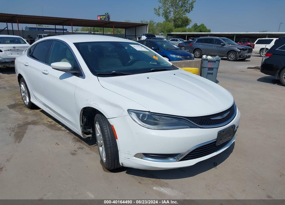 2016 CHRYSLER 200 LIMITED PLATINUM VIN: 1C3CCCAB6GN184237