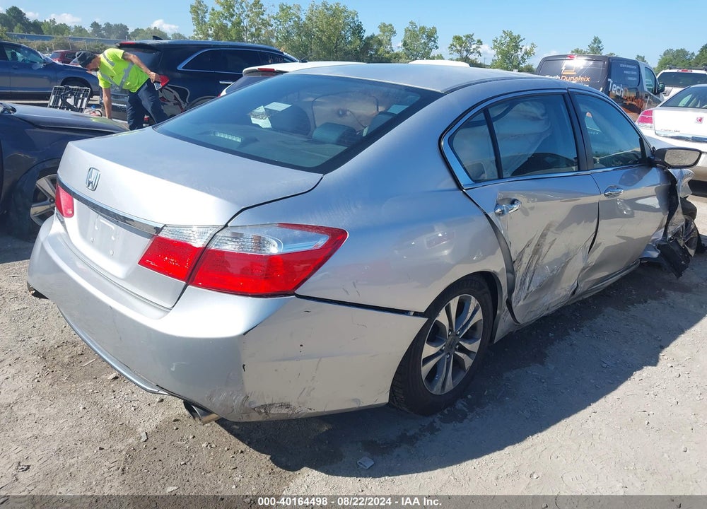 2014 HONDA ACCORD LX VIN: 1HGCR2F39EA206663