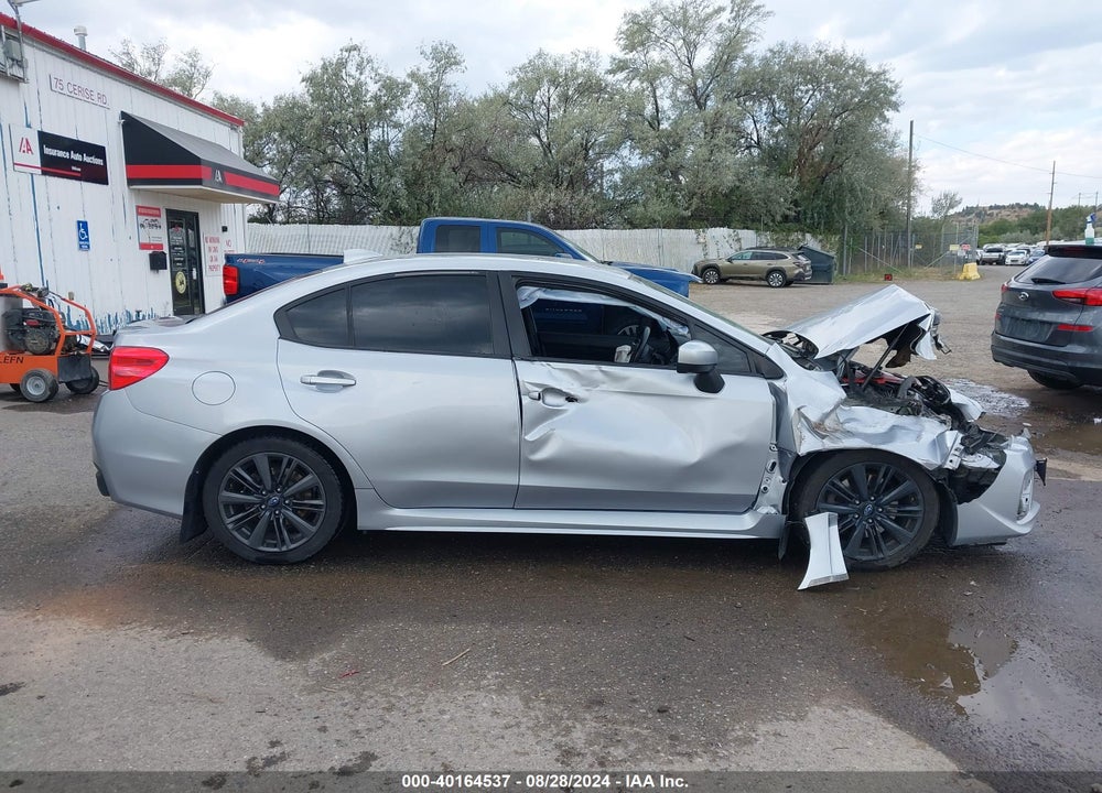 2015 SUBARU WRX VIN: JF1VA1A60F9836297