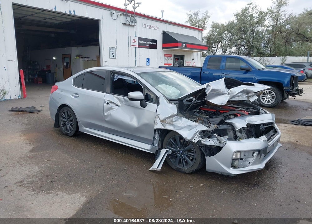 2015 SUBARU WRX VIN: JF1VA1A60F9836297