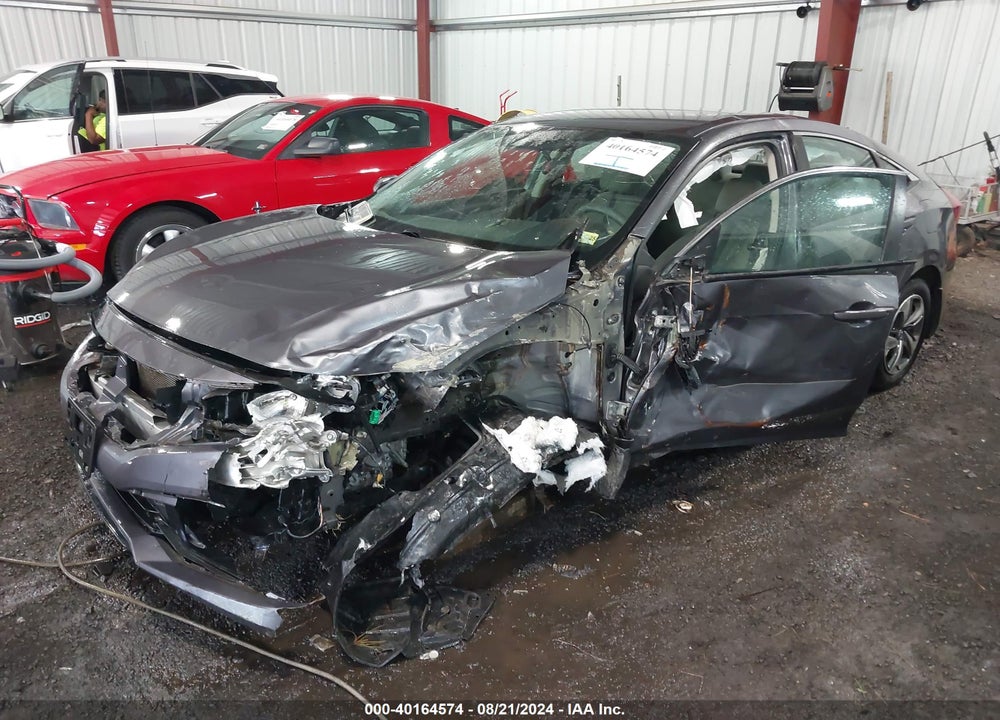 2019 HONDA CIVIC LX VIN: 2HGFC2F6XKH519775