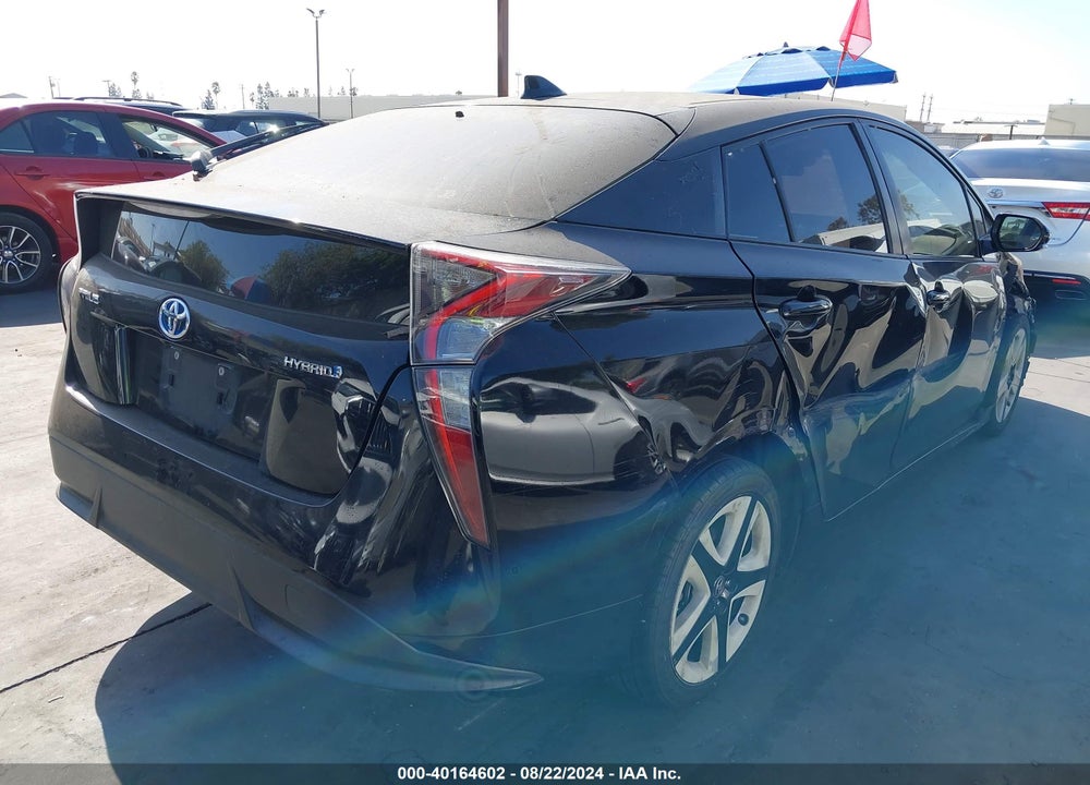 2016 TOYOTA PRIUS THREE TOURING VIN: JTDKARFU1G3518700