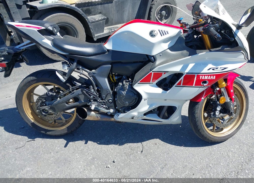 2022 YAMAHA YZFR7 VIN: JYARM38YXNA001256