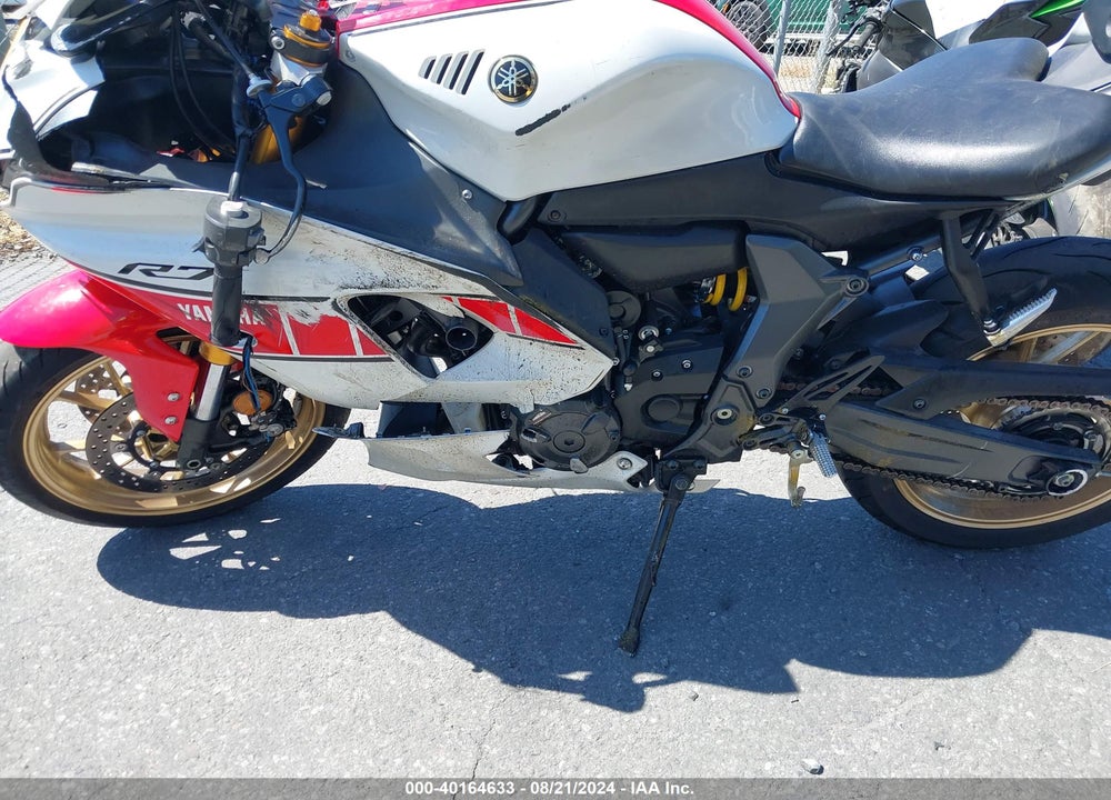 2022 YAMAHA YZFR7 VIN: JYARM38YXNA001256