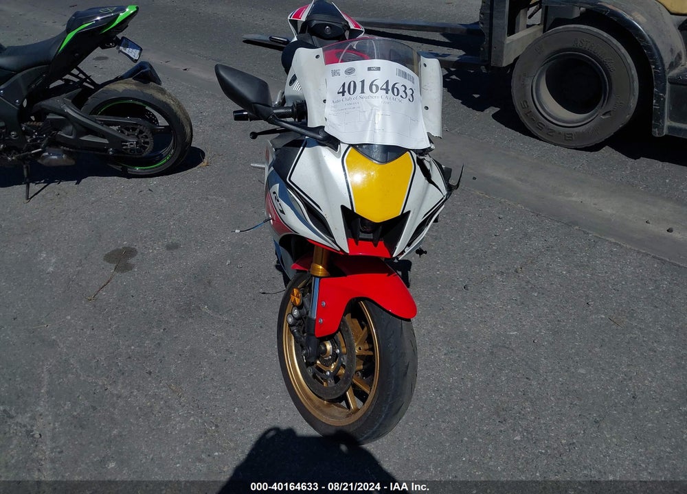 2022 YAMAHA YZFR7 VIN: JYARM38YXNA001256