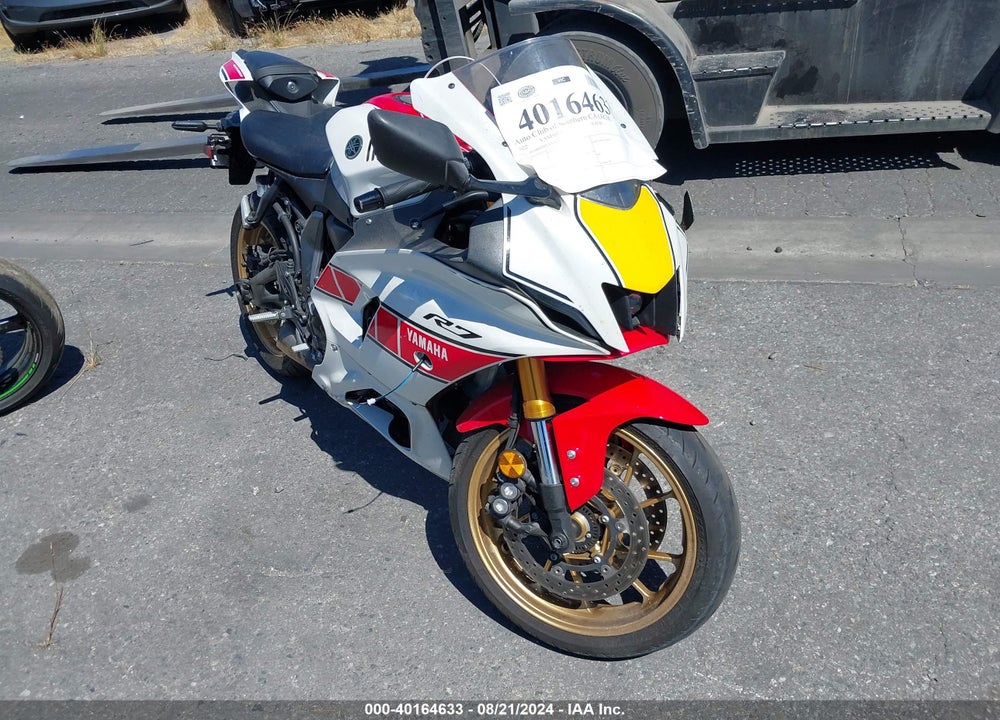 2022 YAMAHA YZFR7 VIN: JYARM38YXNA001256
