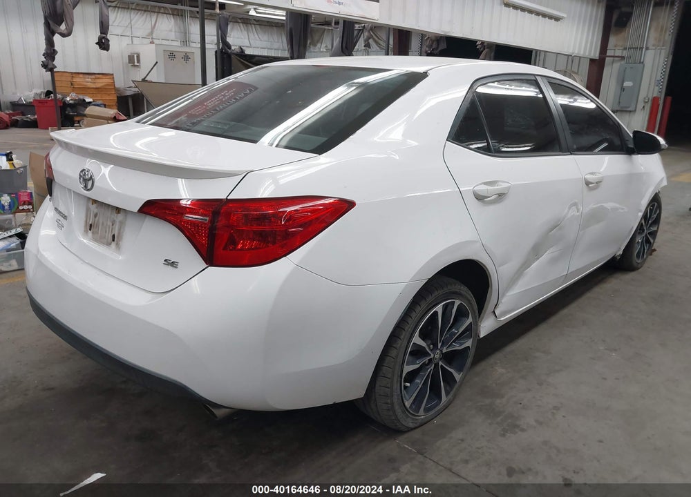 2017 TOYOTA COROLLA SE VIN: 2T1BURHE0HC858099