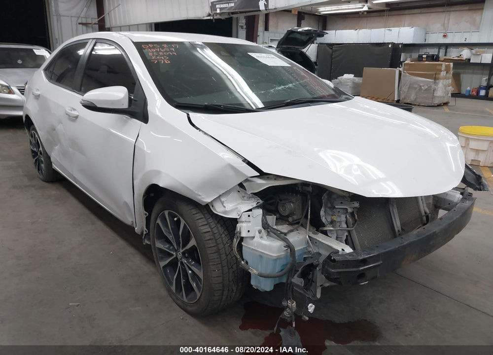 2017 TOYOTA COROLLA SE VIN: 2T1BURHE0HC858099