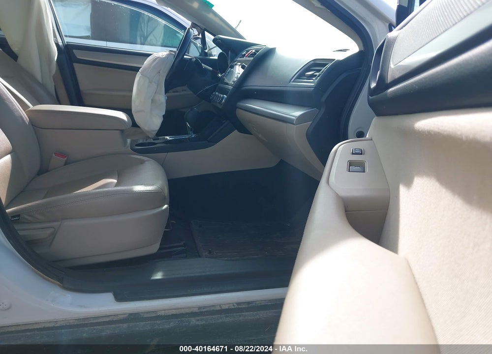 2016 SUBARU OUTBACK 2.5I PREMIUM VIN: 4S4BSBCC6G3322554