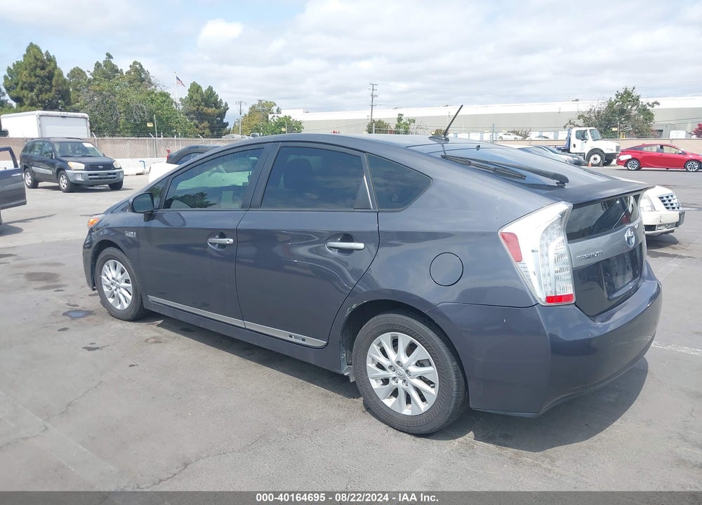 2012 TOYOTA PRIUS PLUG-IN ADVANCED VIN: JTDKN3DP2C3012947