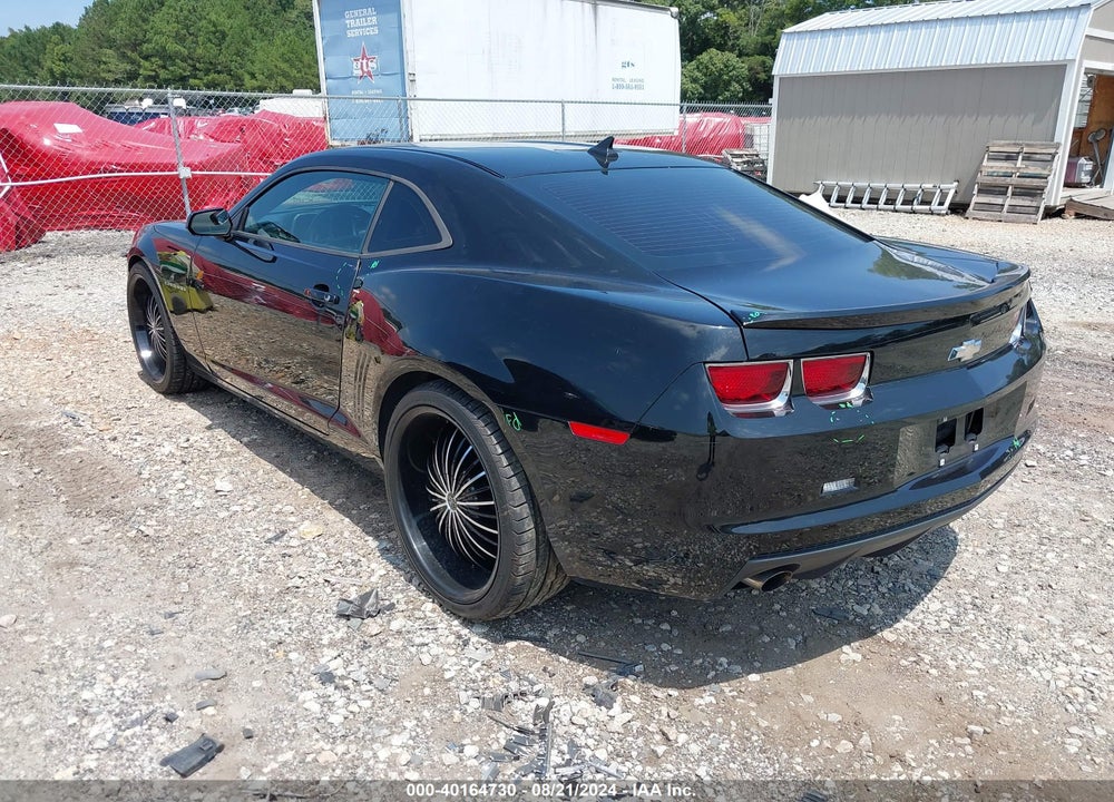 2013 CHEVROLET CAMARO 1LS VIN: 2G1FE1E30D9236009