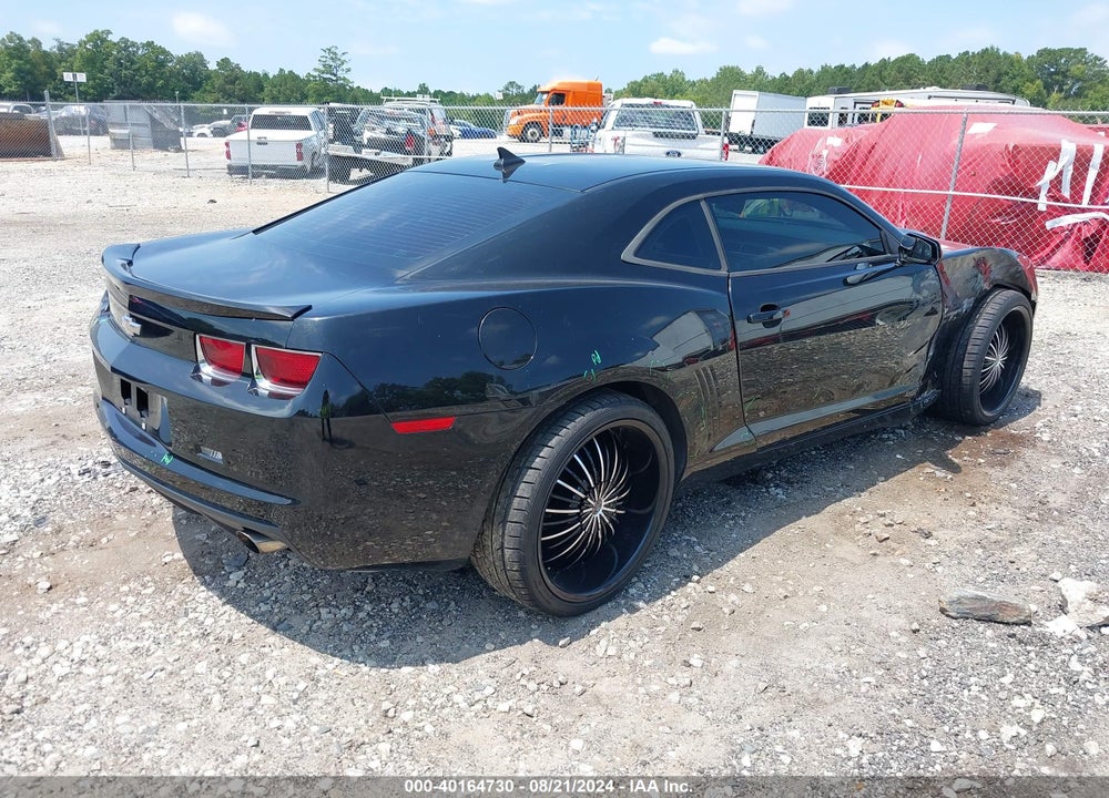 2013 CHEVROLET CAMARO 1LS VIN: 2G1FE1E30D9236009
