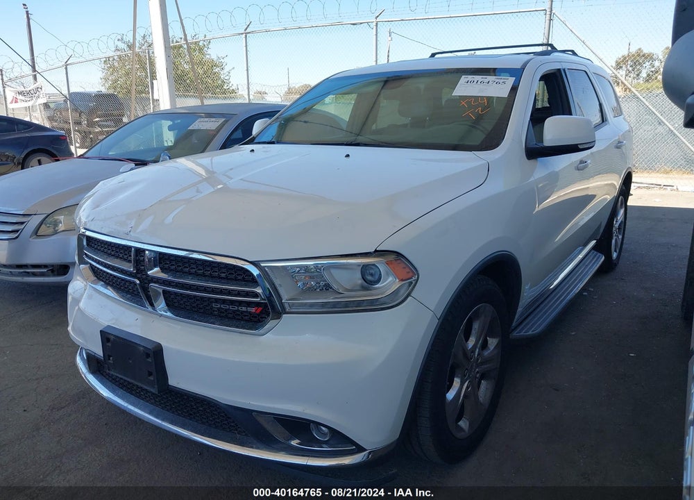 2014 DODGE DURANGO LIMITED VIN: 1C4RDHDG6EC476633