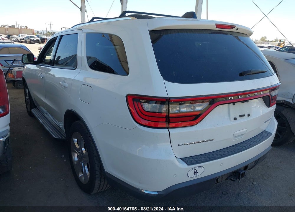 2014 DODGE DURANGO LIMITED VIN: 1C4RDHDG6EC476633